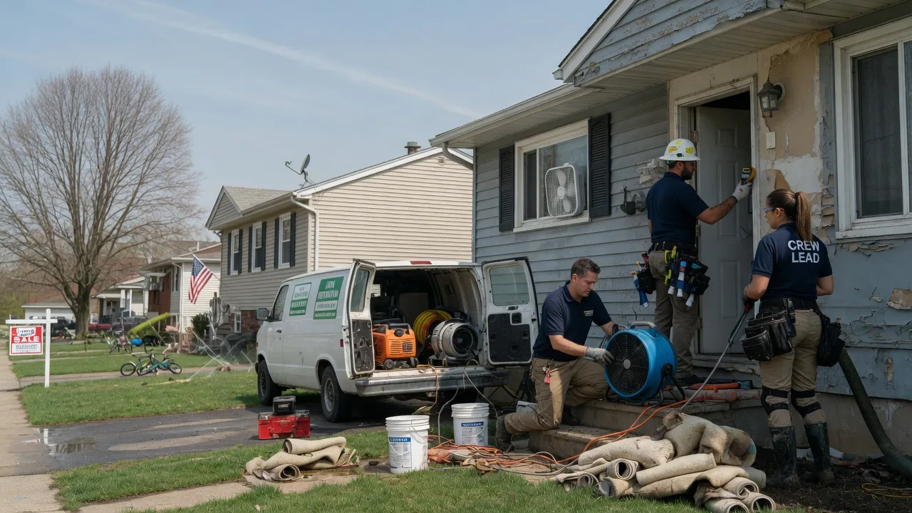 Flood Cleanup in Cuttingsville, VT near me